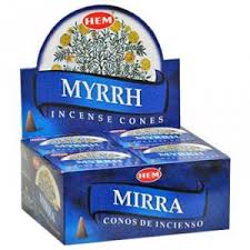 Hem R-ucherkegel Myrrhe (12er Pack)