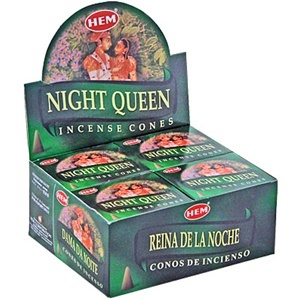 Hem R-ucherkegel Night-Queen (12er Pack)