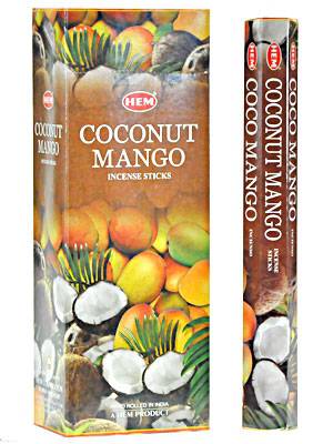 Hem Weihrauch Kokos Mango (6er Pack)