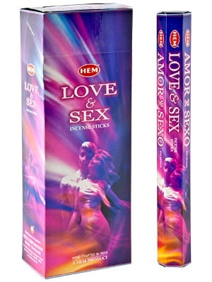 Hem Weihrauch Liebe und Sex (6er Pack)