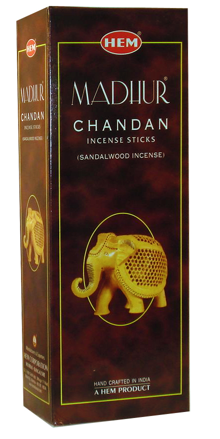 Hem Weihrauch Madhur Chandan (6er Pack)