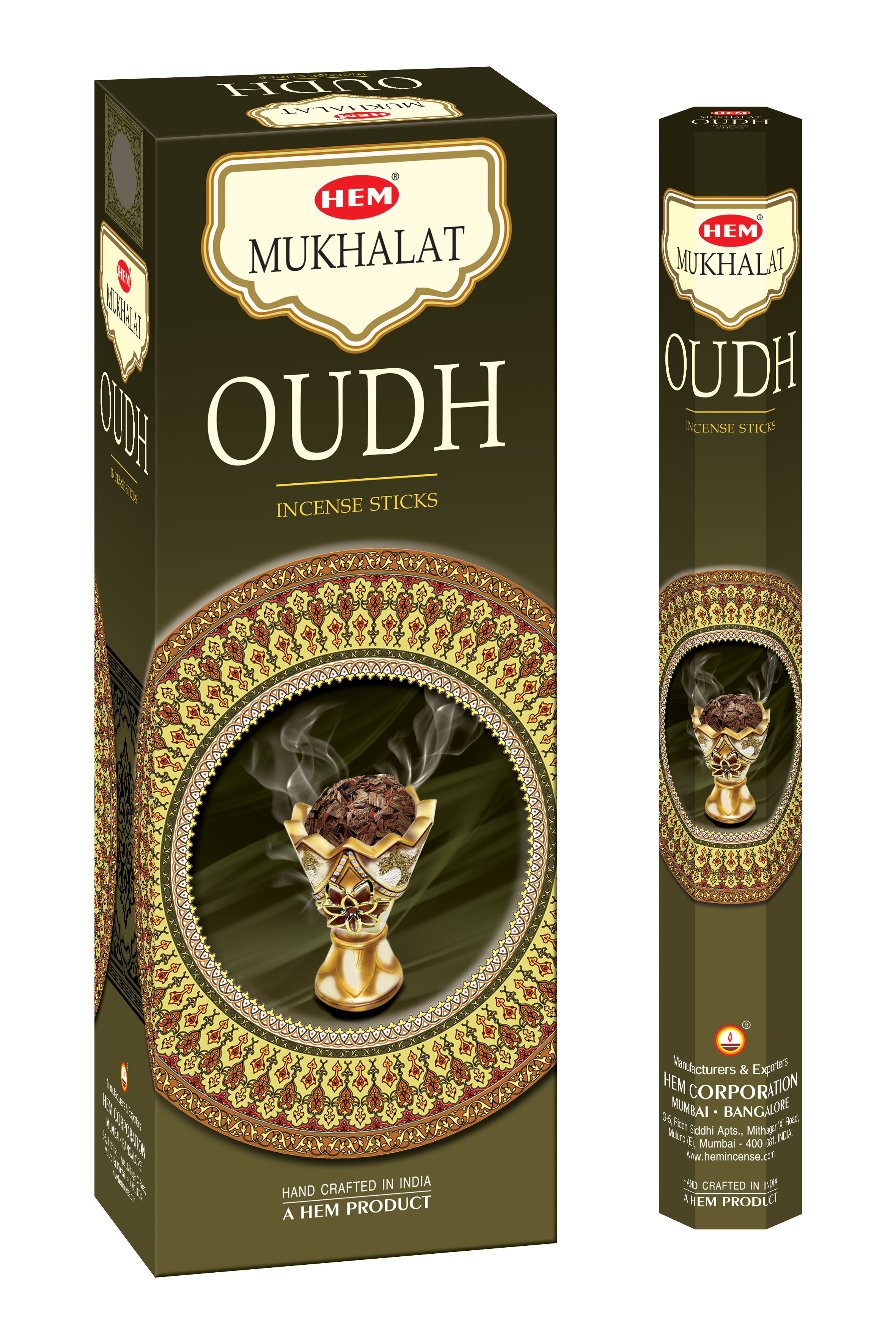 HEM Weihrauch Mukhalat Oudh (6 Packungen)