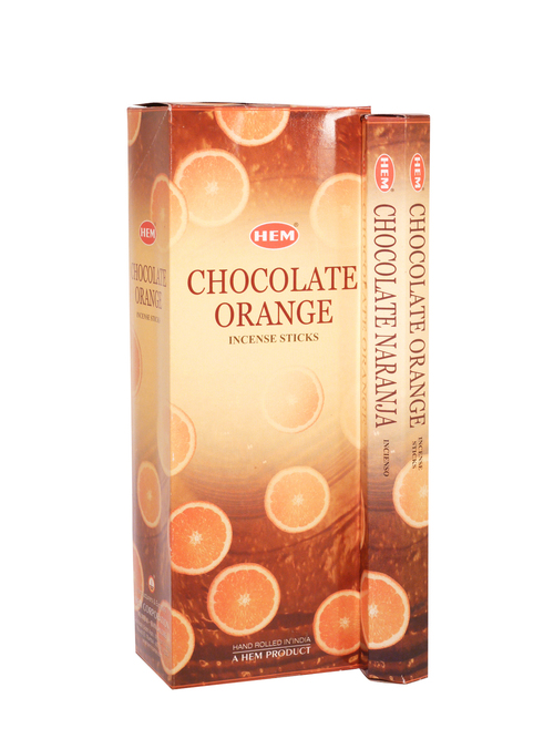 Hem Weihrauch Orange-Schokolade (6er Pack) unter Weihrauch - Weihrauchmarken - HEM Weihrauch - Weihrauch - Weihrauch Arten - R?ucherst?bchen