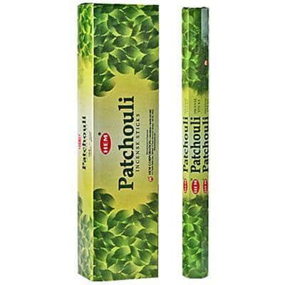 Hem Weihrauch Patchouli (extra lang - 6er Pack)