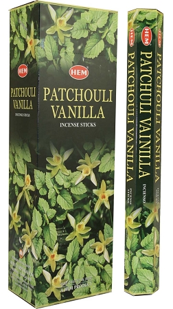 Hem Weihrauch Patchouli Vanille (6er Pack)
