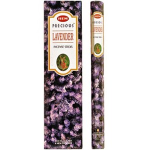 Hem Weihrauch Precious-Lavendel (extra lang - 6er Pack)