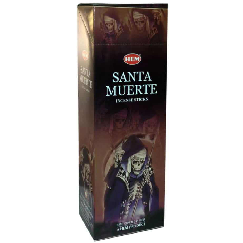 Hem Weihrauch Santa Muerte (6er Pack) unter Weihrauch - Kirchenweihrauch - Heilige R?ucherst?bchen - Weihrauch - Weihrauchmarken - HEM Weihrauch - Weihrauch - Weihrauch Arten - R?ucherst?bchen