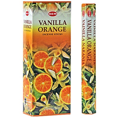 HEM Weihrauch Vanille Orange (6er Pack)