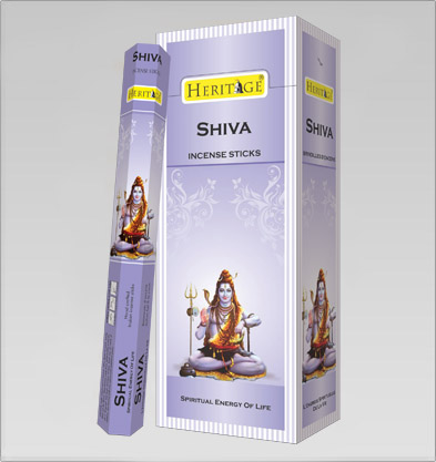 Heritage Weihrauch Shiva (6er Pack)