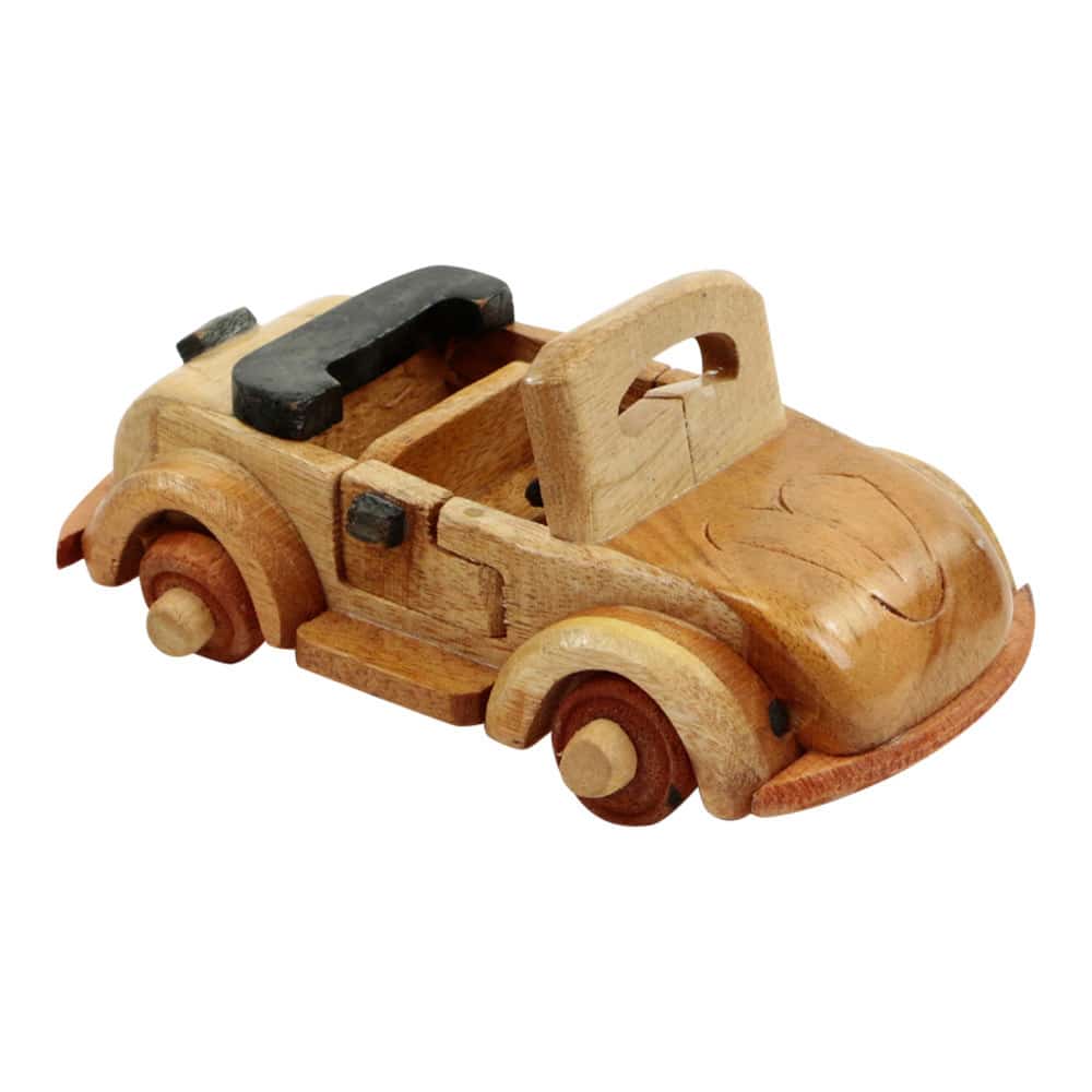 Holz-Auto Cabrio (13 x 8 cm) unter Home & Living - Dekoration & Atmosph?re