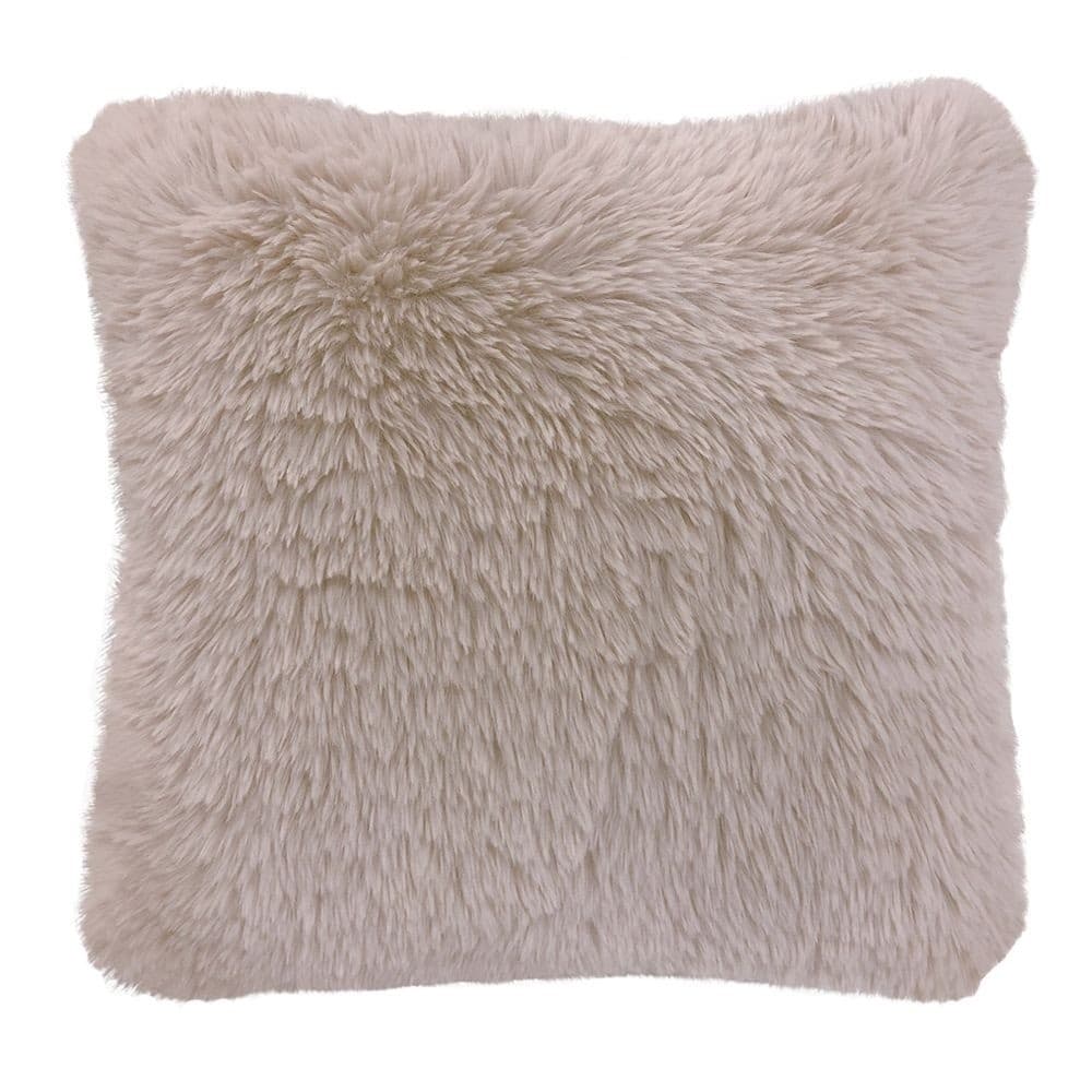 Kissen Pelzimit-t B-r Beige (45 x 45 cm)