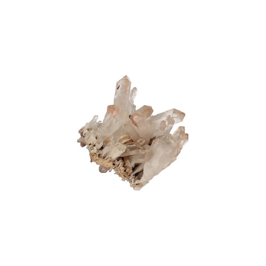Kombination aus Bergkristall- Lemurischer Kristall und Fadenquarz (Modell 5)