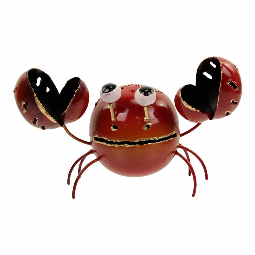 Krabbe aus Metall Rot (14 x 10 cm) unter Home & Living - Dekoration & Atmosph?re