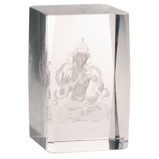 Kristall laser Vajrasattva Buddha AA (5 x 8 cm) unter Home & Living - Dekoration & Atmosph?re