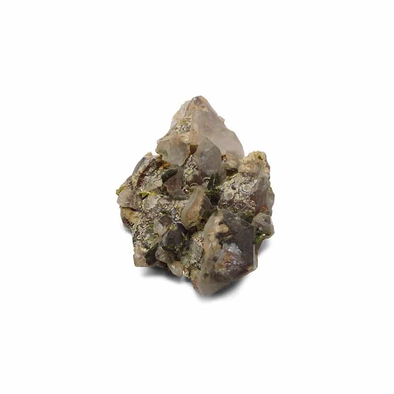 Kristallisierter Edelstein Epidot - Phantomkristall (Modell 211) unter Edelsteine & Mineralien - Edelstein Arten - Rohe Edelsteine