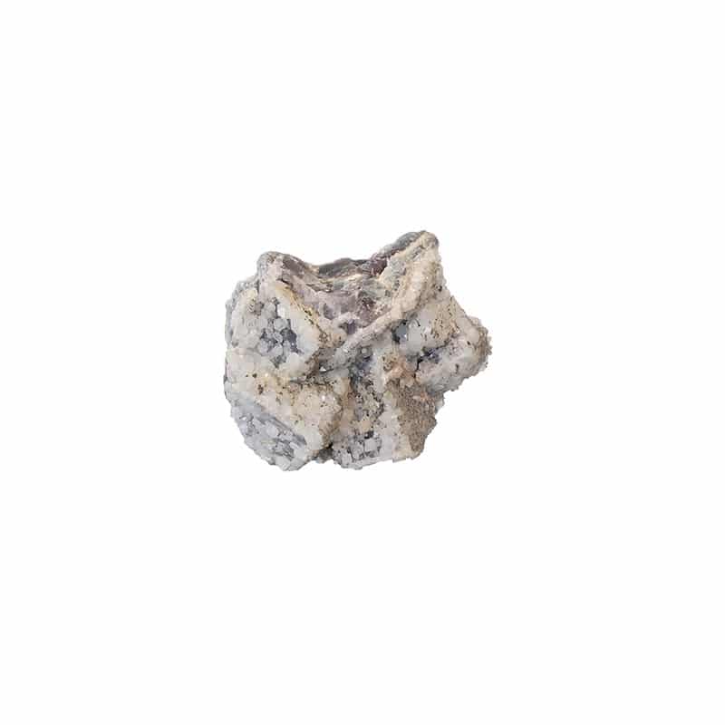 Kristallisierter Edelstein mit verschiedenen Steinarten - Marokko (Modell 011)