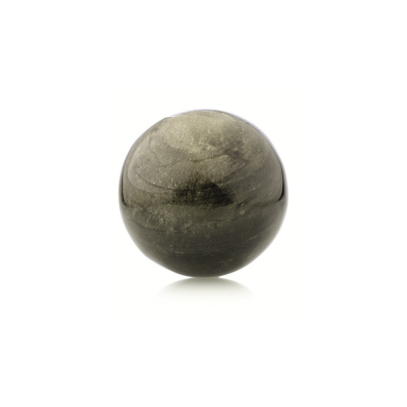 Kugel aus Edelstein Obsidiangold (8 cm)