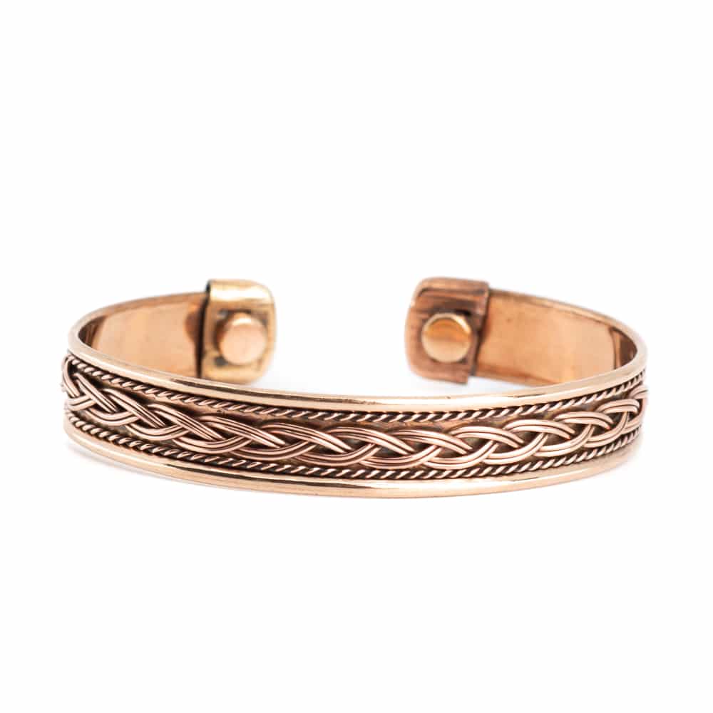Kupfer-Magnet-Armband Knoten