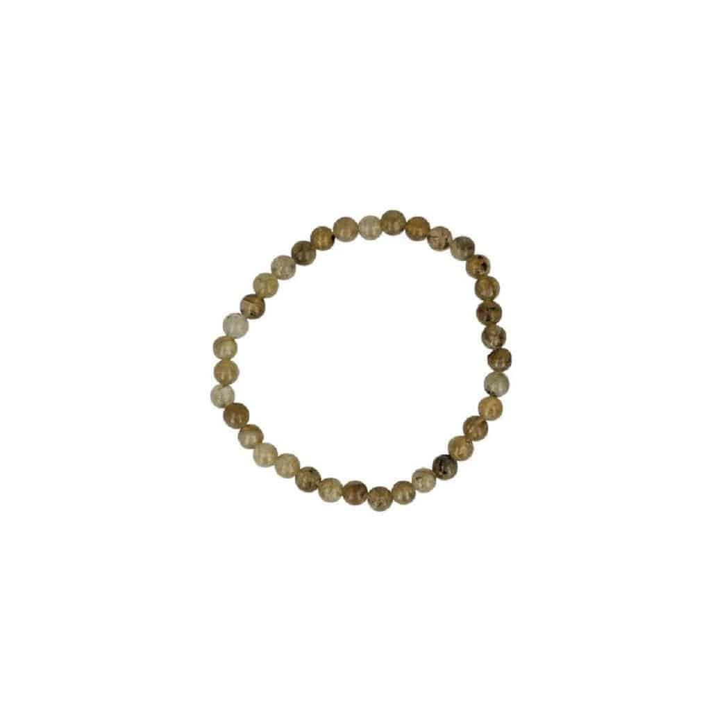 Labradorit-Perlen Kinderarmband (4 mm)