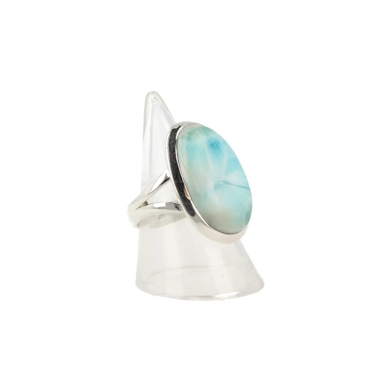 Larimar Ring Silber (Gr-e 18) unter Schmuck - Silberschmuck - Silberne Ringe