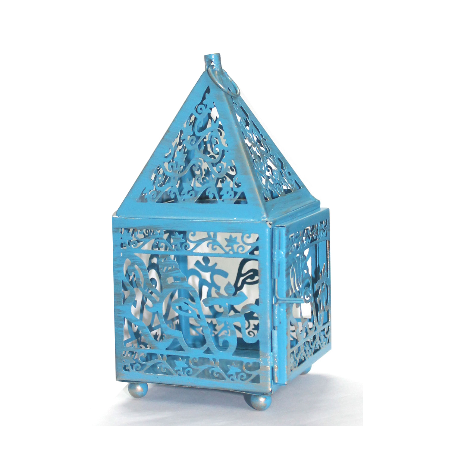 Laterne ohne Glas - Ganesha Blau unter Home & Living - Stimmungslichter - Orientalische Laternen