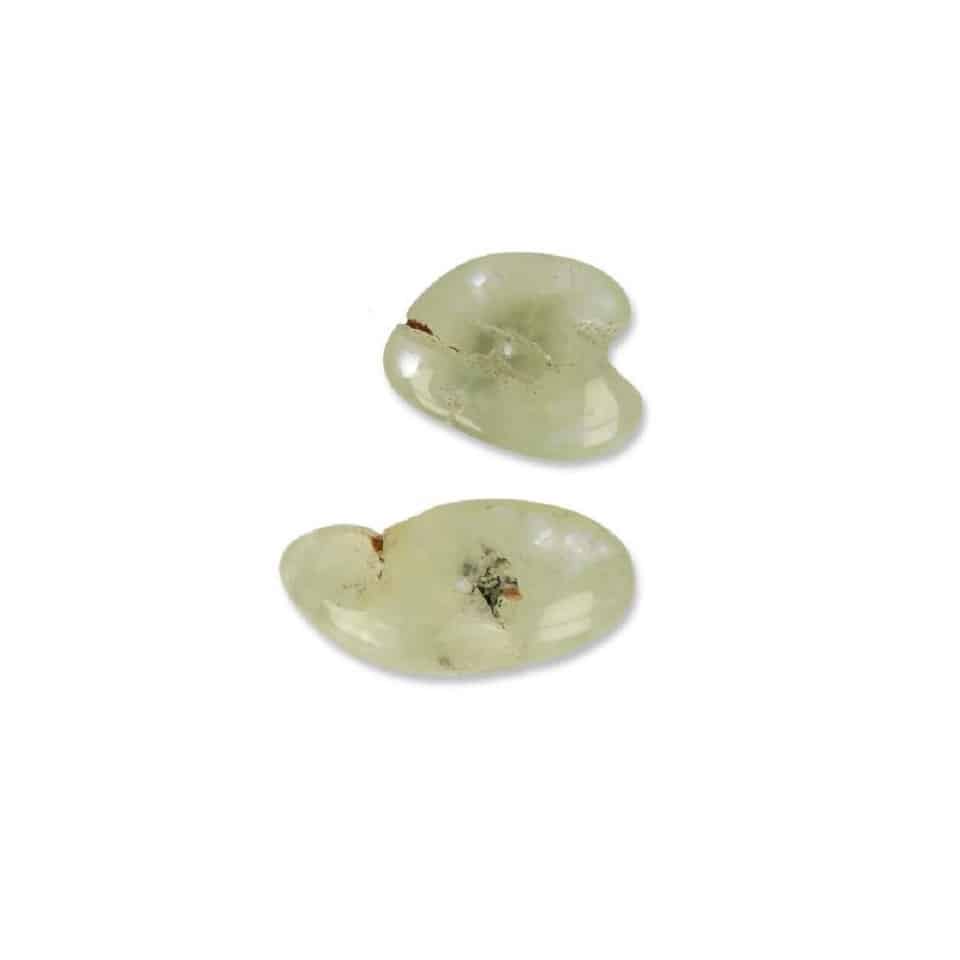 Lose Perle Prehnit Nugget (14 - 17 mm)