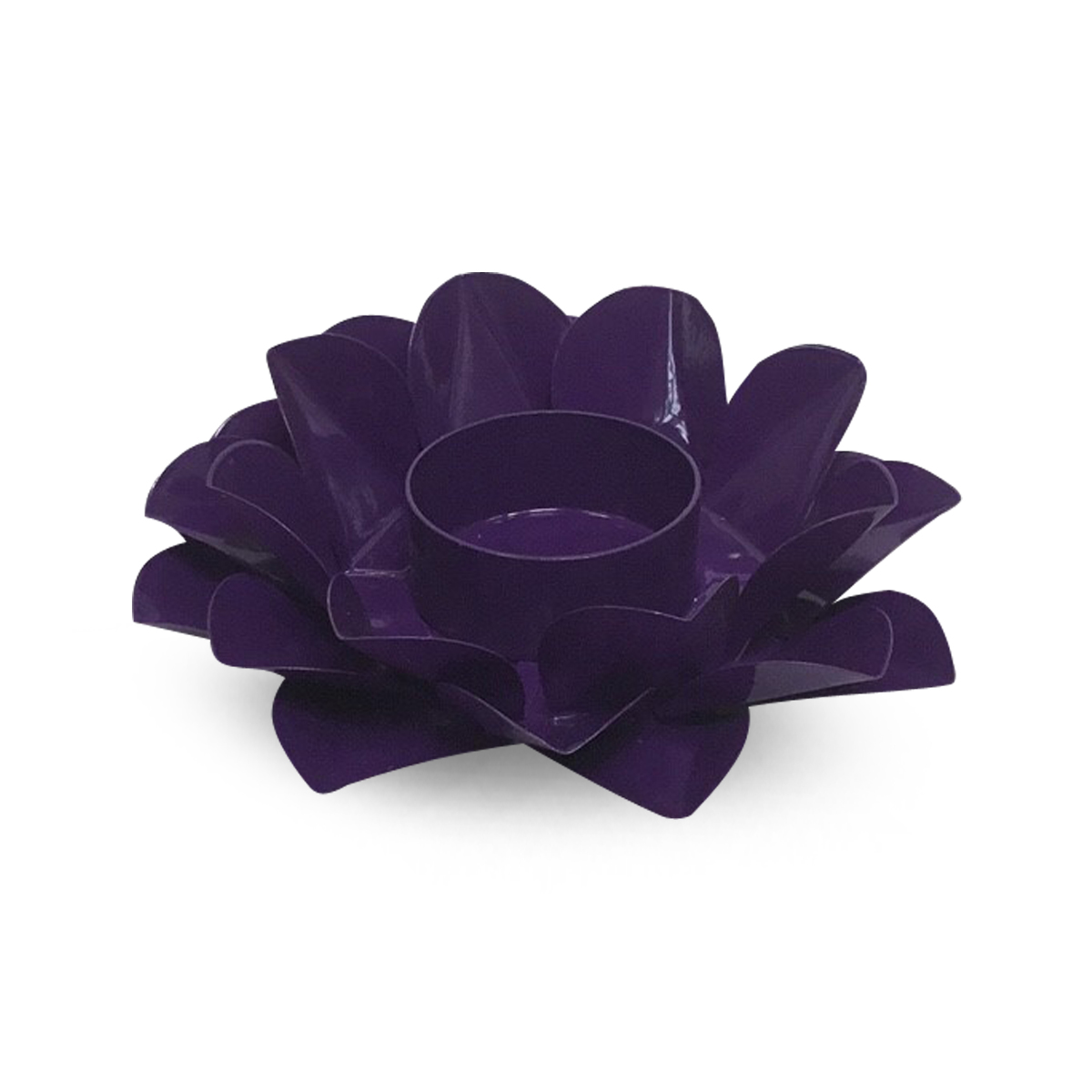 Lotus Kerzenhalter Purple Crown Chakra
