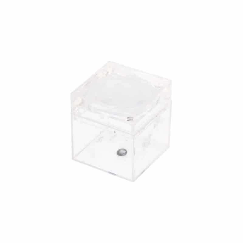 Lupenbox mit Edelstein Diamant