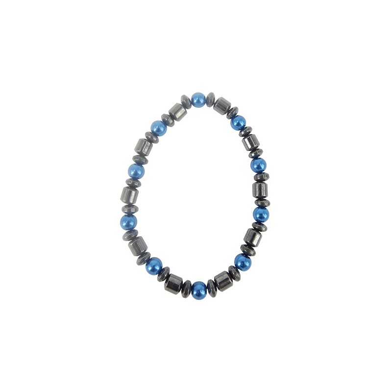 Magnetarmband H-matit dunkelblau (6 mm)