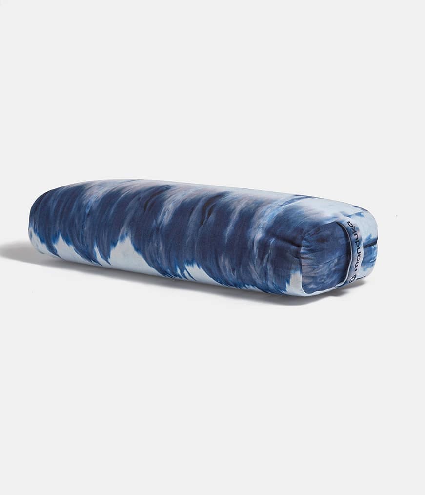 Manduka Enlight Rechteckiges Bolster - Mitternacht handgef-rbt unter Marken - Manduka - Manduka Yoga Nackenrolle - Yoga - Yoga bolster - Yoga Bolster Rechteckig - Yoga - Yoga Kissen