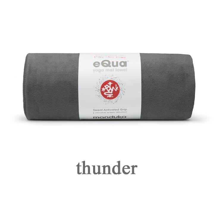 Manduka eQua Yoga Mattentuch - Extra lang - Donner