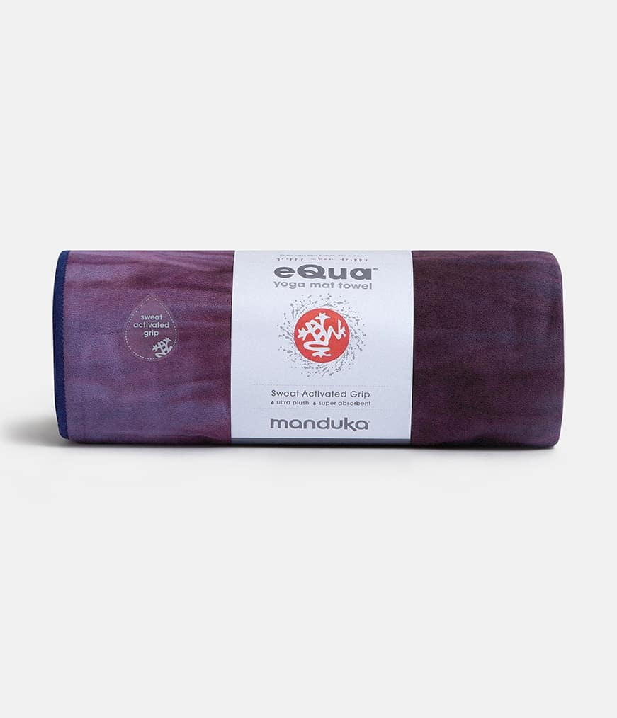 Manduka eQua Yogamat Handtuch - Verw-hnen - Handgef-rbt (1)