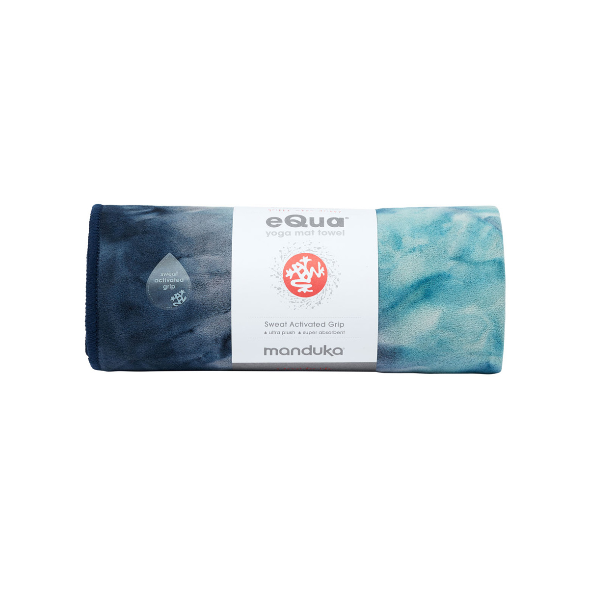 Manduka eQua Yogamatten Handtuch - Sturm Handgef-rbt