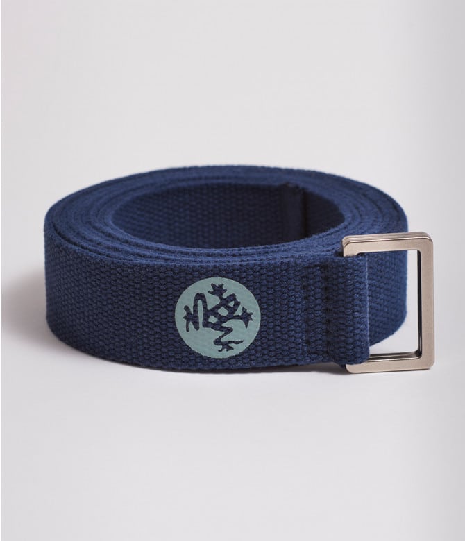 Manduka UnfoLD Yoga Riem Midnight - Blau - 182 x 3-2 cm