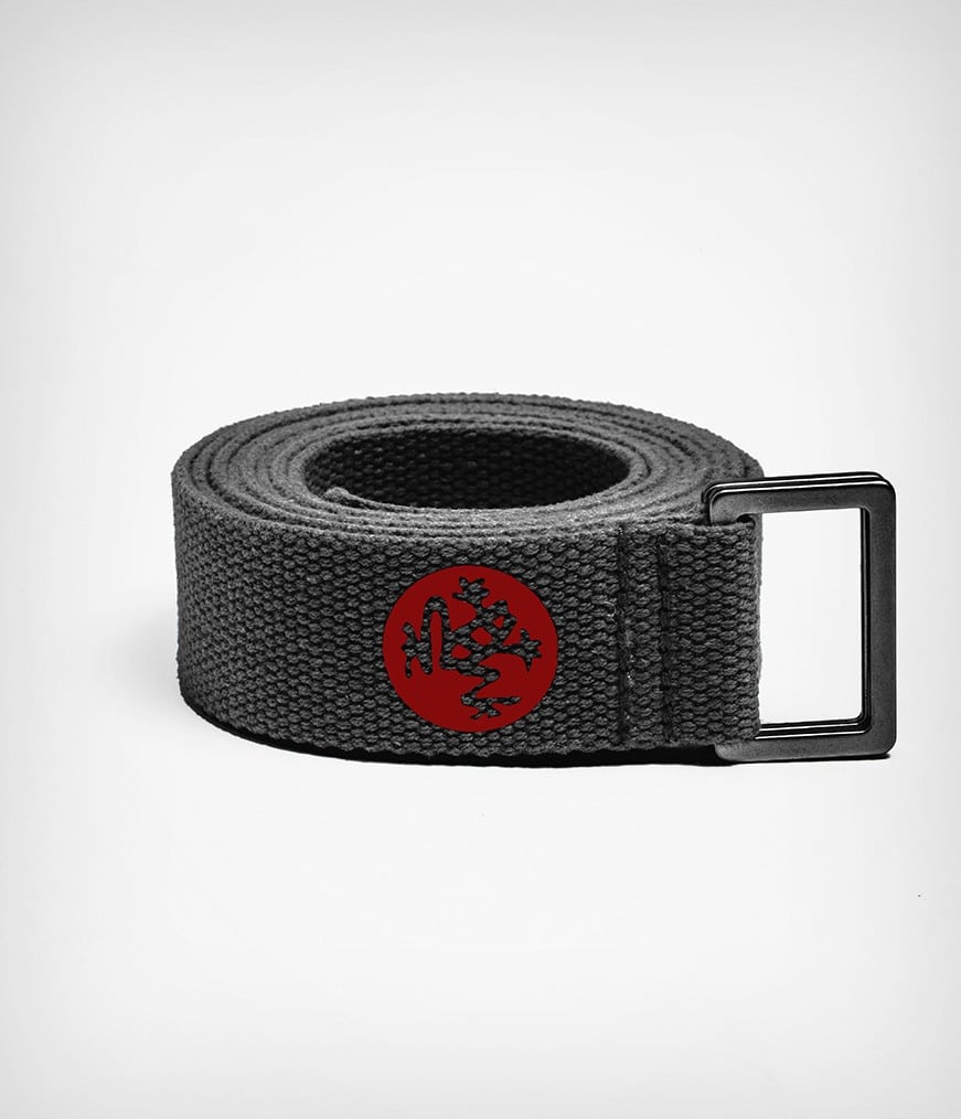 Manduka UnfoLD Yoga Riem Thunder - Grau - 182 x 3-2 cm