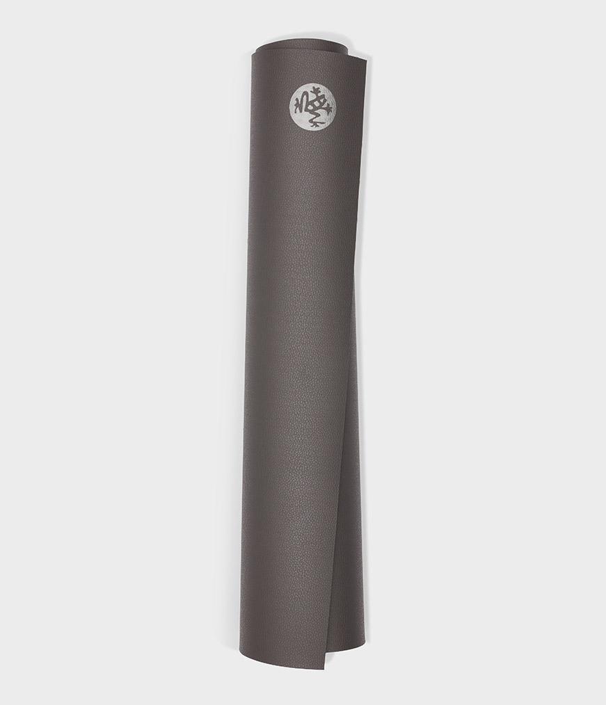 Manduka Yogamatte GRP Gummi Steel Grey - Grau 4 mm - Hot Yoga - 180 x 66 cm