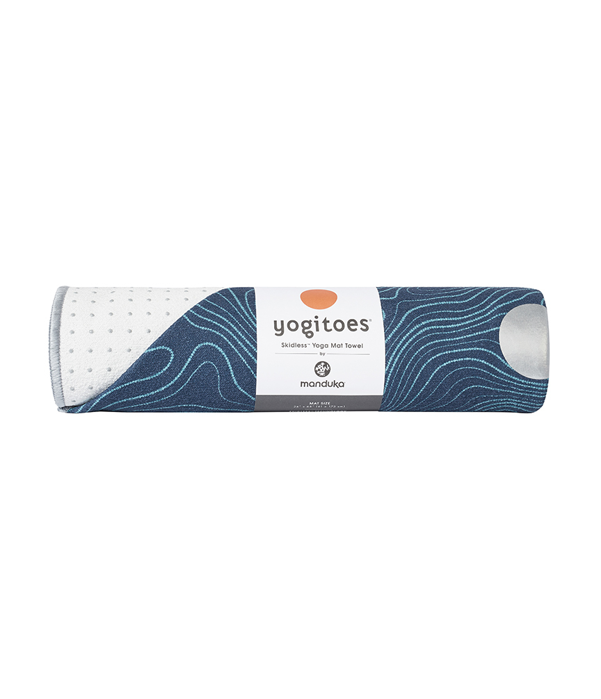 Manduka Yogietoes Skidless-Rutschfest Handtuch - Sea Life