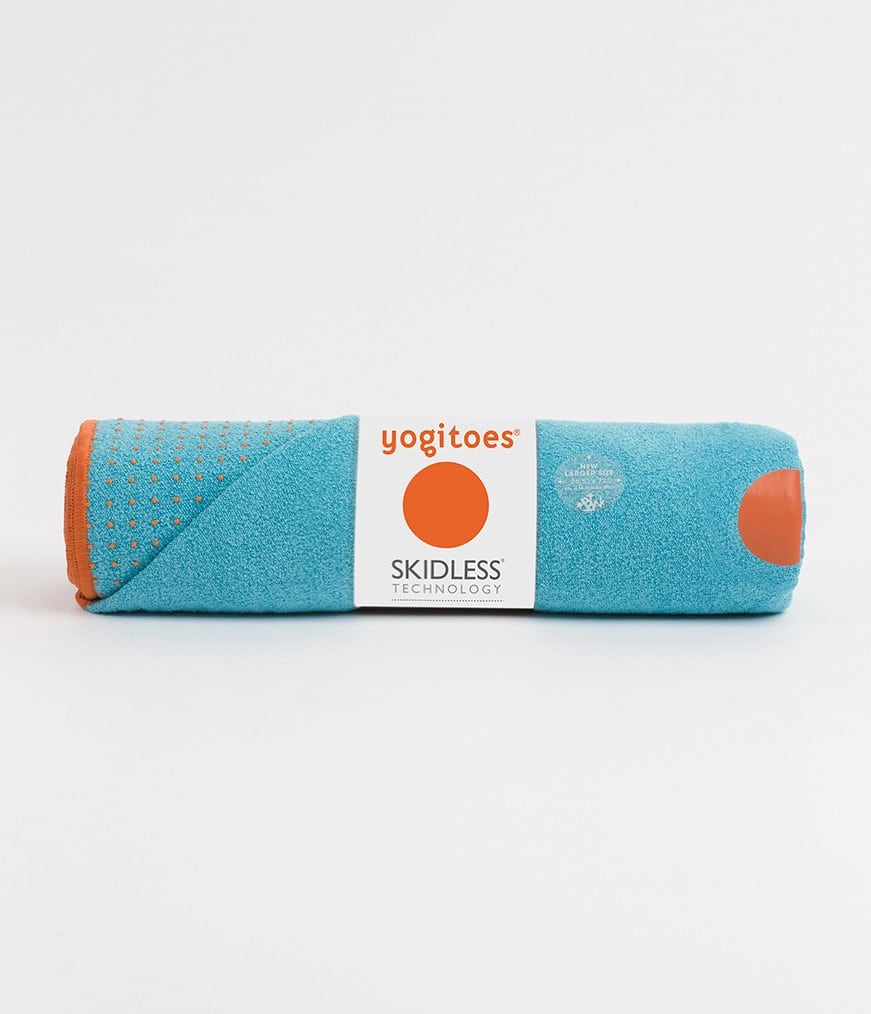 Manduka Yogitoes Skidless Yoga Handtuch - Chakraturquoise (kodifizierte Fassung) unter Marken - Manduka - Manduka Yoga Handt?cher - Marken - Manduka - Manduka Yogitoes - Yoga - Yoga Handt?cher