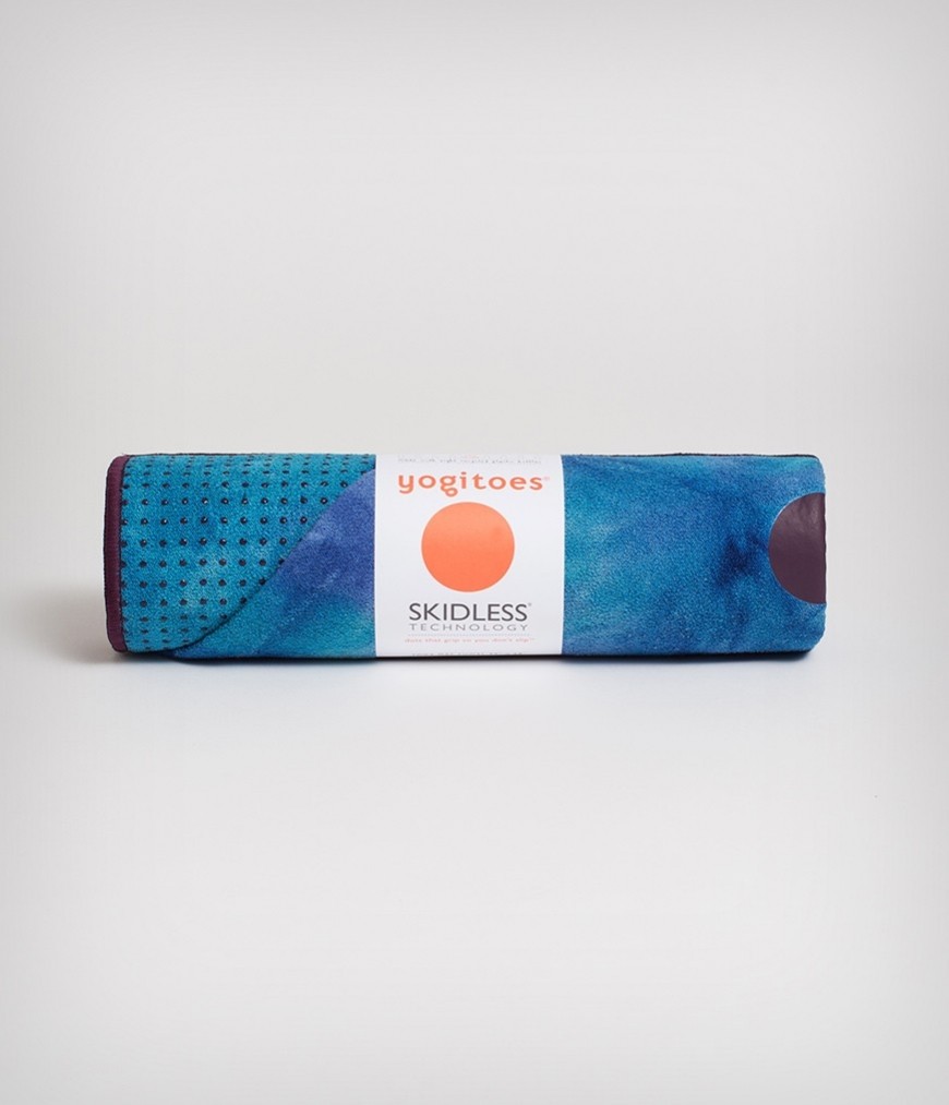 Manduka Yogitoes Skidless Yoga Handtuch - Groovy Playa - Blau - 173 x 61 cm unter Yoga - Yoga Handt?cher - Marken - Manduka - Manduka Yoga Handt?cher - Marken - Manduka - Manduka Yogitoes