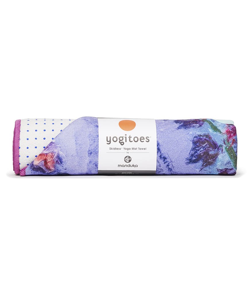 Manduka Yogitoes Skidless Yoga Handtuch - Illuminated Floral - Multicolor - 173 x 61 cm