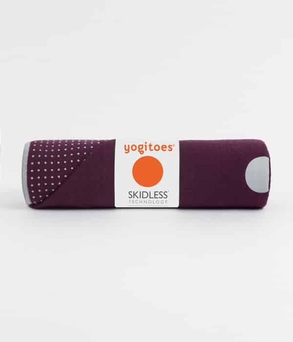 Manduka Yogitoes Skidless Yoga Handtuch - Indulge - Violett - 173 x 61 cm