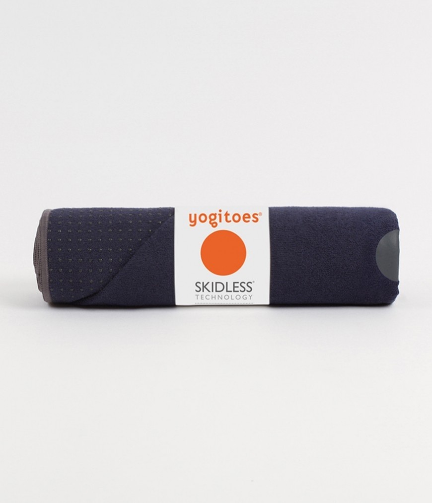 Manduka Yogitoes Skidless Yoga Handtuch - Midnight - Blau - 173 x 61 cm unter Marken - Manduka - Manduka Yoga Handt?cher - Marken - Manduka - Manduka Yogitoes - Yoga - Yoga Handt?cher