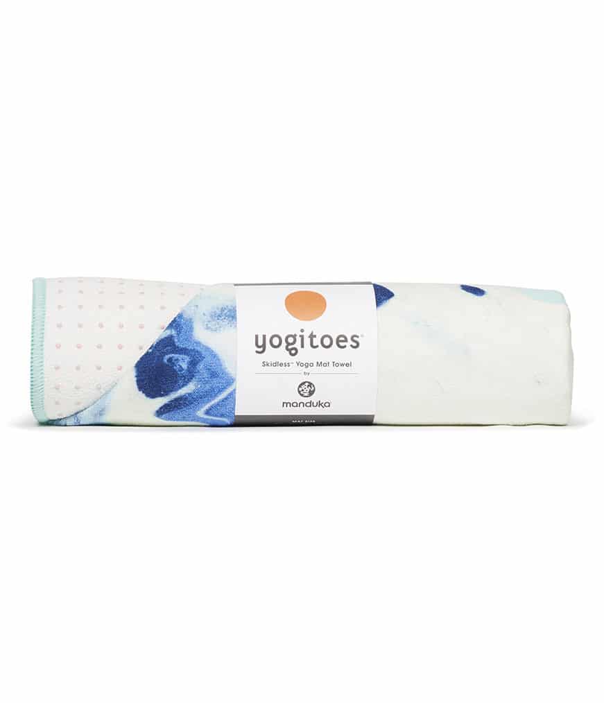 Manduka Yogitoes Skidless Yoga Handtuch - Ocean Swell - Blau - 173 x 61 cm