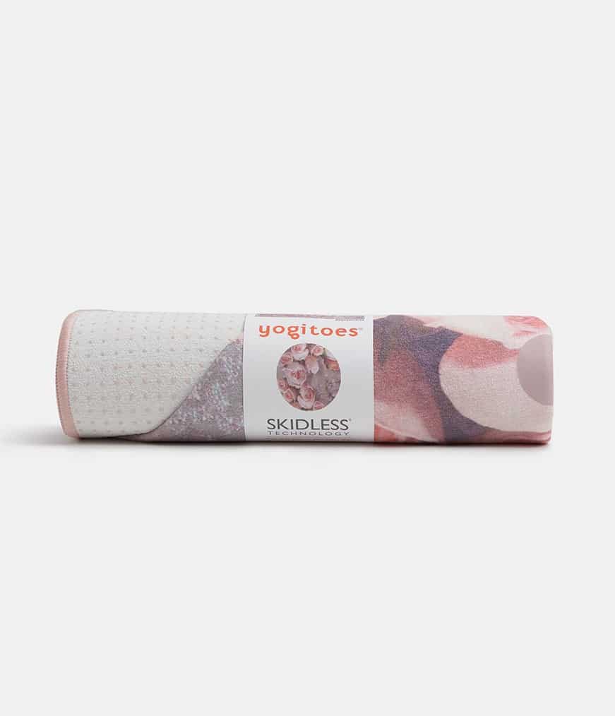 Manduka Yogitoes Skidless Yoga Handtuch - Perspective - Rosa - 173 x 61 cm