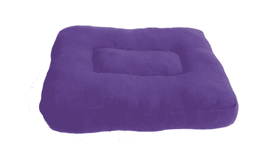 Meditationskissen violett f-r Kinderundunterwegs - 23 x 18 x 4 cm