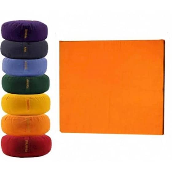 Meditationsmattenh-lle orange 2- Chakra