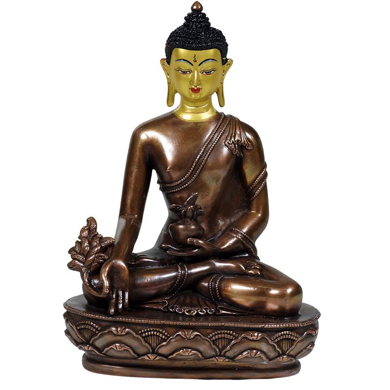 Medizin-Buddha Antiker Stil (20 cm)