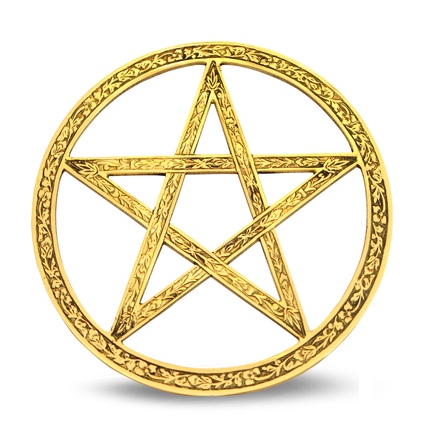 Messing-Pentagramm (15 cm)