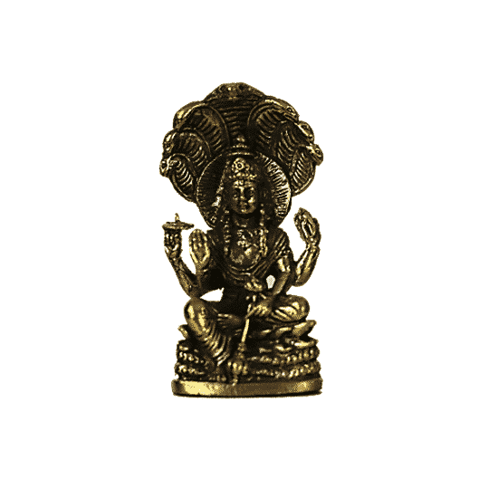Mini-Statue Shiva aus Messing - 6 cm