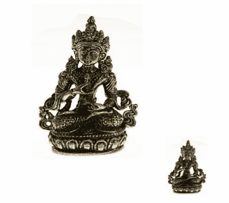 Mini-Statuette Buddha Vajrasattva Messing